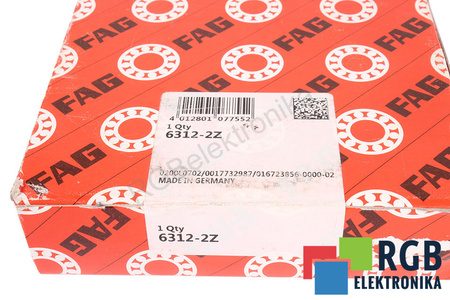 6312-2Z FAG 60X130X31 RODAMIENTO