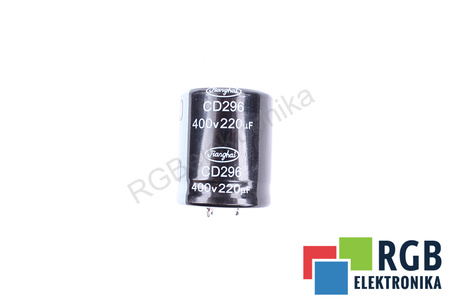 CONDENSADOR CD296 JIANGHAI 220UF, 400V