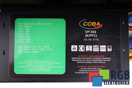 VP-550 COBA KING