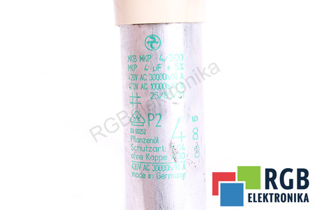 CONDENSADOR MKBMKP4/500 HYDRA 4UF, 420/470VAC