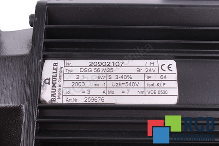 DSG56M25 BAUMÜLLER 2.1KW