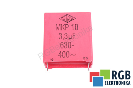 CONDENSADOR MKP10 WIMA 3.3UF, 630/400V