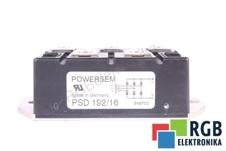 PSD192/16 POWERSEM 248A, 1600V