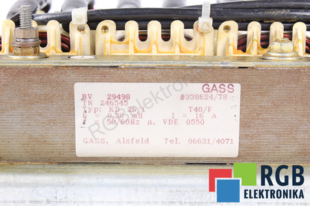 BV29498 GASS KD26/1 SUPRESOR