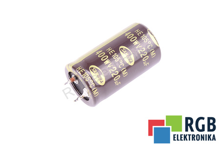 CONDENSADOR 220UF 400V SAMWHA