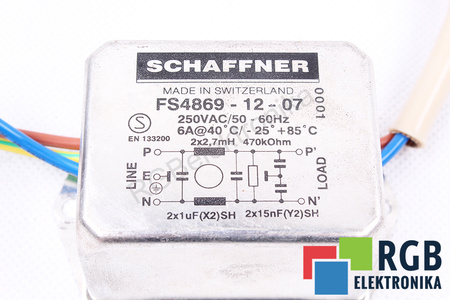 FS4869-12-07 SCHAFFNER FILTRO