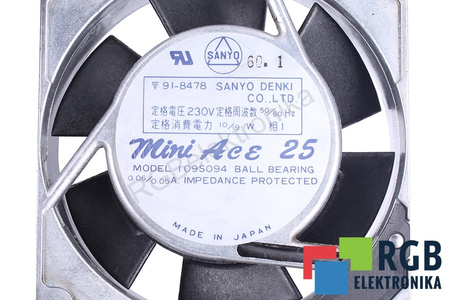 109S094 SANYO MINI ACE 25 230V VENTILADOR