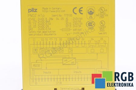 PNOZM1P PILZ 773100 RELEVO DE SEGURIDAD