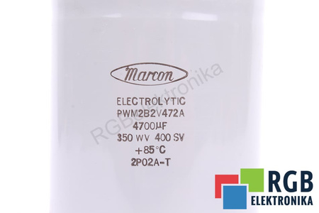 CONDENSADOR PWM2B2V472A MARCON 400V, 350W