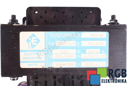 TT11107 ELECTRO INDUSTRIE 220/380V, 28V 300VA TRANSFORMADOR
