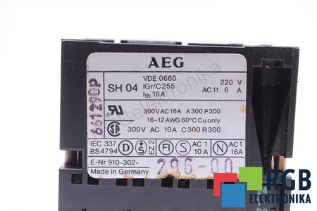 SH04 AEG 300V, 16A RELÉ