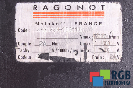 SB6024M-10011Z RAGONOT CUBIERTA DEL CODIFICADOR