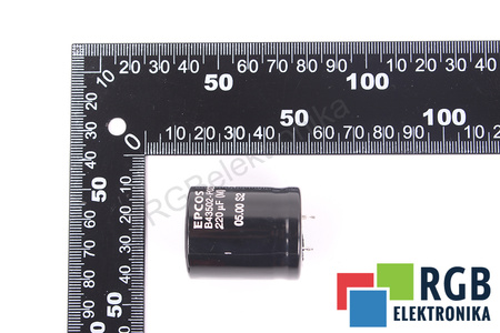 CONDENSADOR B43502-P0227-M EPCOS 25/085/56 220UF, 400VDC