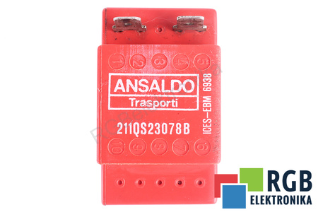 211QS23078B ANSALDO ELCO S.P.A TRANSFORMADOR DE CORRIENTE