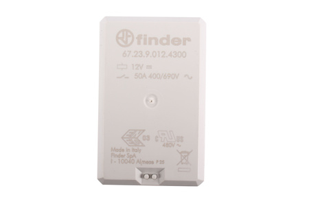 67.23.9.012.4300 FINDER 12V, 50A RELÉ
