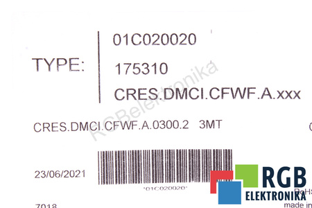 CRES.DMCI.CFWF.AXXX CMZ CD1-K/LBD-MMB 3M CABLE