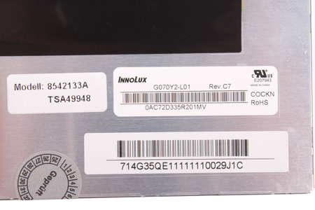 G070Y2 -L01 INNOLUX 7" MATRIZ LCD