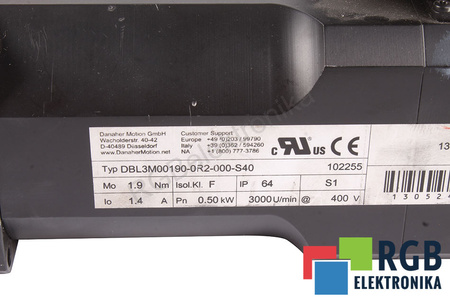 DBL3M00190-0R2-000-S40 DANAHER MOTION