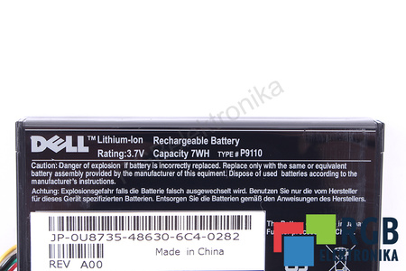 P9110 DELL JP-0U8735-48630-6C4-0282 BATERÍA