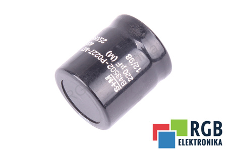 CONDENSADOR B43502-P0227-M7 S+M 220UF, 400V