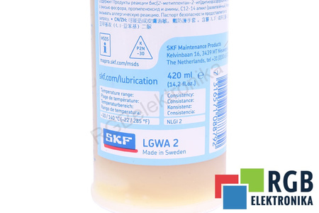 LGWA 2/0.4 SKF GRASA PARA RODAMIENTOS DE ALTA RESISTENCIA