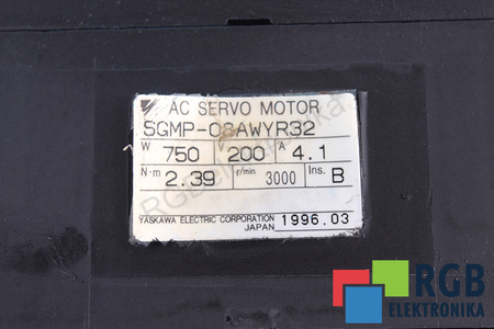 SGMP-08AWYR32 YASKAWA
