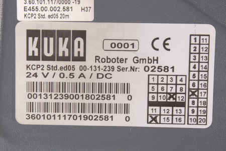 KCP2 00-131-239 KUKA KRC2 TEACH PENDANT