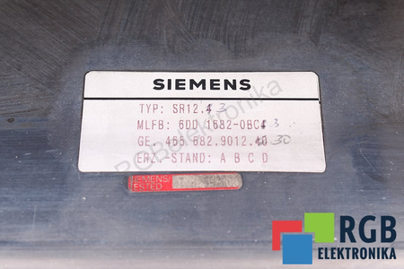 6DD1682-0BC3 SIEMENS SR12.3 SIMADYN D REJILLA