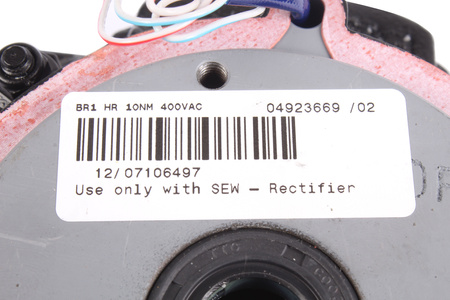 04923669 SEW EURODRIVE BR1 HR 10NM FRENO