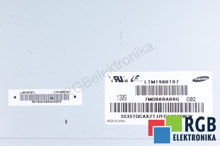 LTM190BT07 SAMSUNG MATRIZ LCD