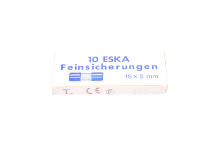 FUSIBLE DE ACCIÓN RETARDADA 515.311 ESKA ZKTM-0.25A 250V, 0.25A, 5X15MM, 10PCS