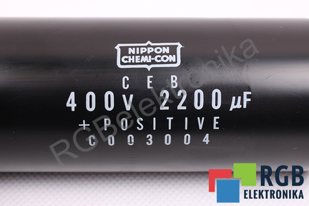 CONDENSADOR C003004 NIPPON 2200UF, 400VDC