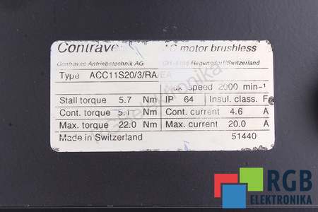 ACC11S20/3/RA/EA ANTRIEBS TECHNIK ESTATOR