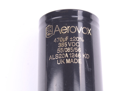 CONDENSADOR ALS20A1246 AEROVOX 470UF, 385V