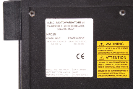 HPD2N S.B.C. MOTOVARIATORI