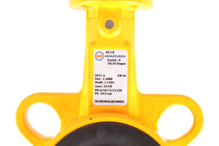 Z011-A EBRO ARMATUREN DN50 VÁLVULA DE MARIPOSA