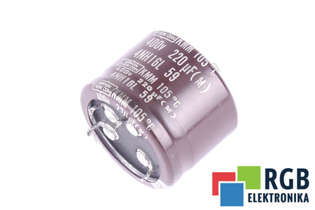 CONDENSADOR 4NH16L NIPPON 220UF, 400V