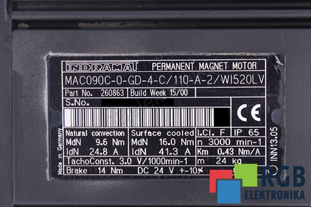 MAC090C-0-GD-4-C/110-A-2/WI520LV INDRAMAT R911260863