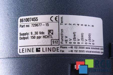 861007455 LEINE&LINDE 729677-15 CODIFICADOR