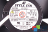 US12D22 STYLE ELECTRONICS 120X120X40MM, 230V VENTILADOR