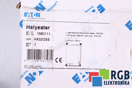 K432GSS EATON IDT IP66 270X180MM CAJA