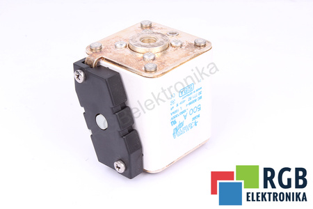 FUSIBLE 2077132 SIBA ULTRA RAPID 500A, 1250V, 100KA