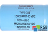 CONDENSADOR CGS MALLORY 15000UF, 40VDC