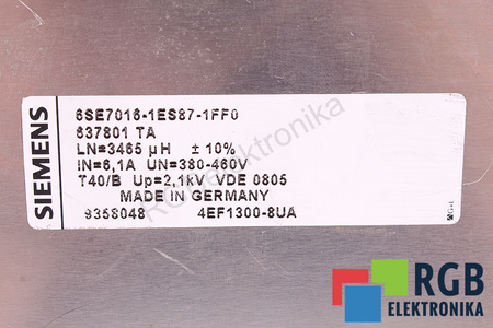 6SE7016-1ES87-1FF0 SIEMENS