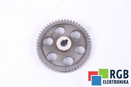 POLEA DENTADA 110X101MM CORREA 18MM EJE 13MM CHAVETERO 5X3MM Z=53