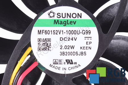 MF60152V1-1000U-G99 SUNON MF60152V1-G99-A 60X60X15MM 2.02W 24V VENTILADOR