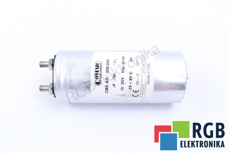 CONDENSADOR CME-AS200-250 COMAR CONDENSATORI 200UF, 250V