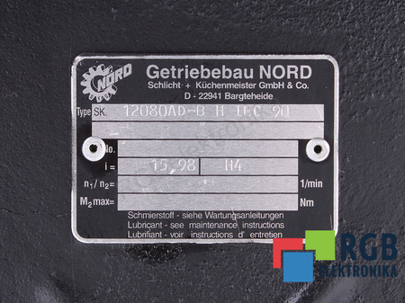 SK.12080AD-BH NORD IEC90 I=15.98 ENGRANAJE