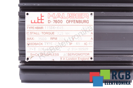 HBMR115B6-64S HAUSER ESTATOR