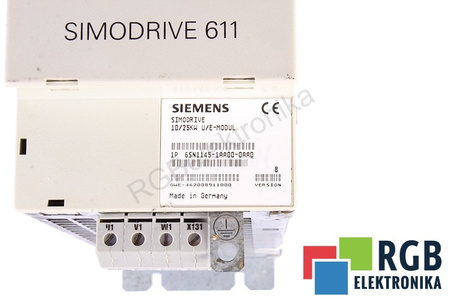 6SN1145-1AA00-0AA0 SIEMENS VERSION B SIMODRIVE 611-A/611-D MÓDULO DE ALIMENTACIÓN PARA SERVOACCIONAMIENTO
